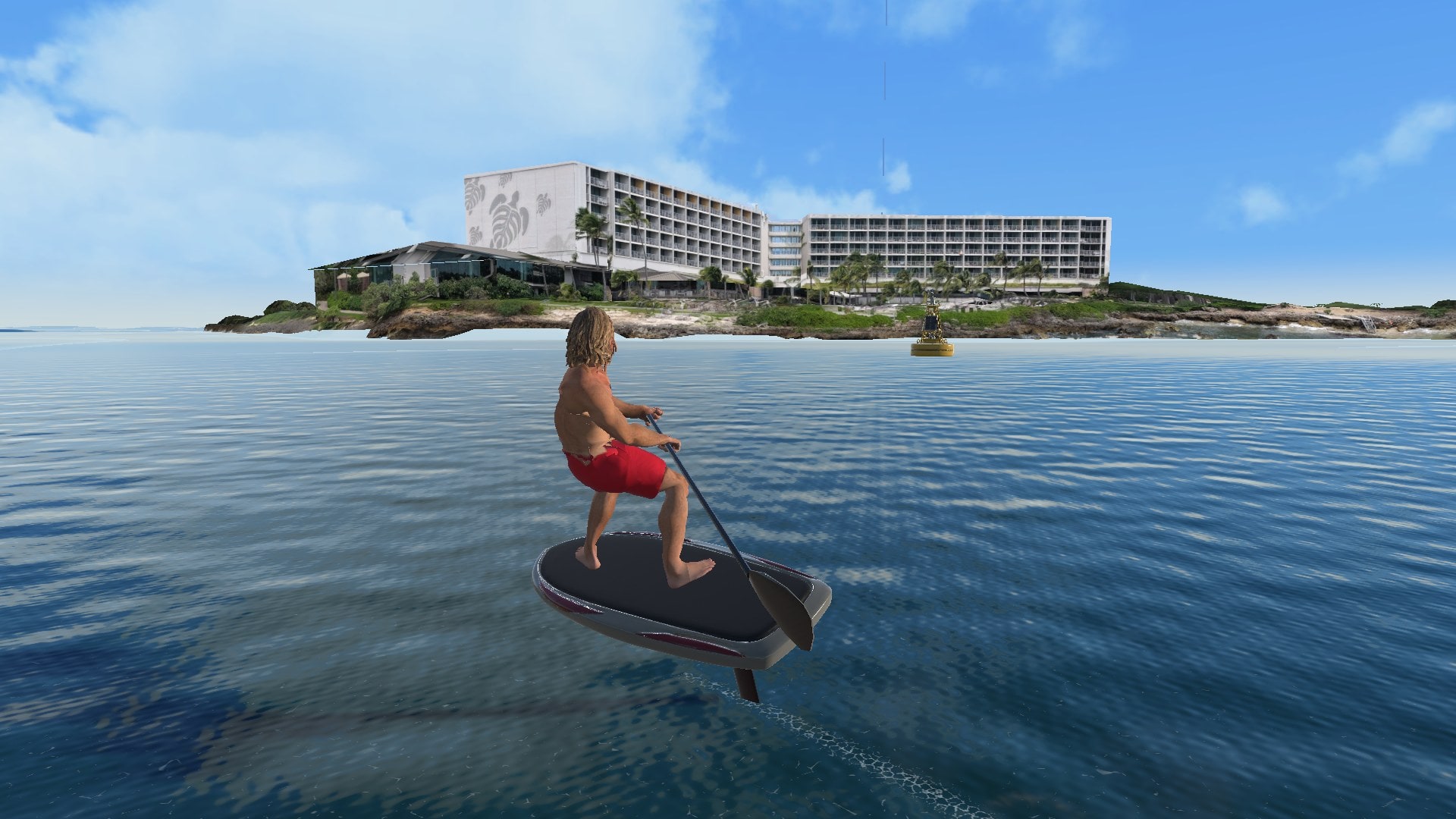 Turtle Bay ocean route in Voyager gameplay